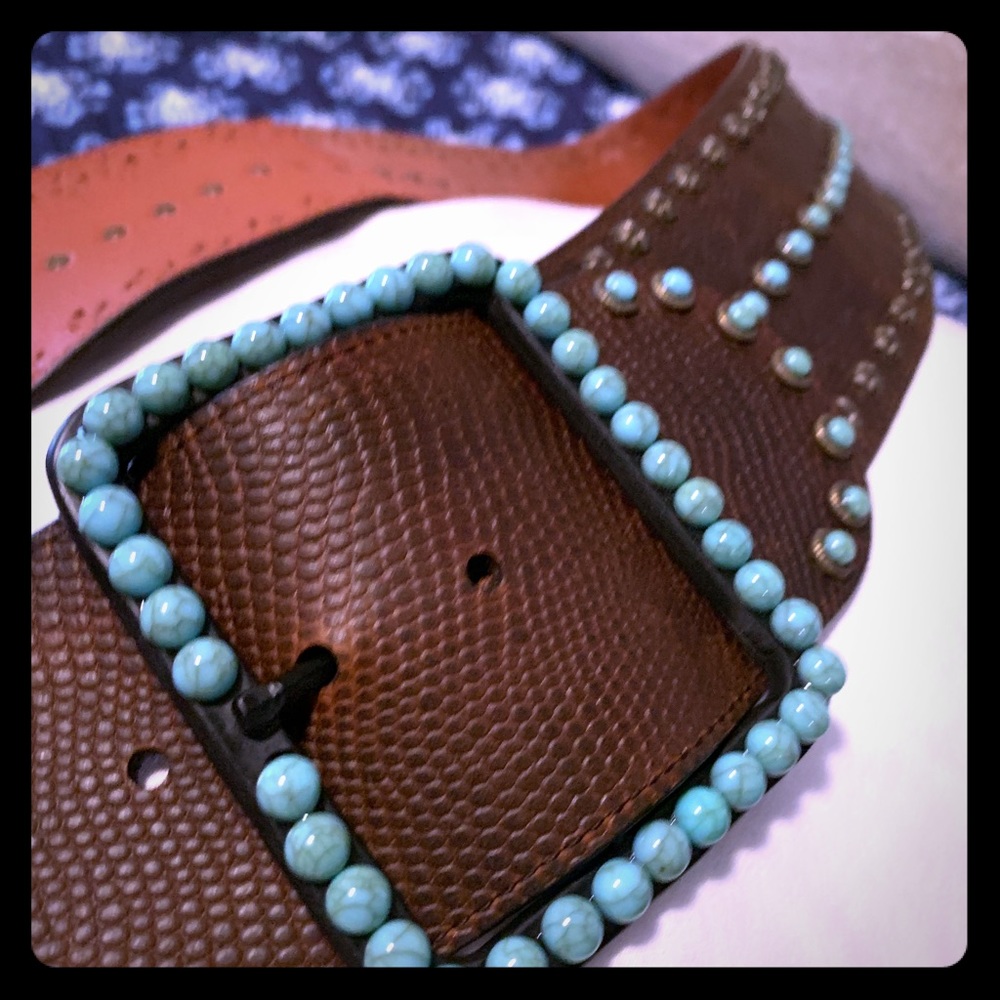 Wide brown Belt NEW